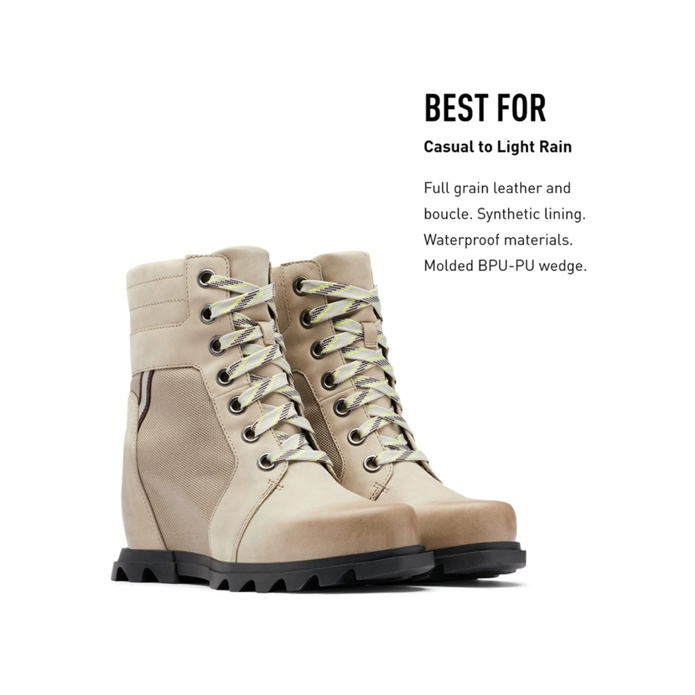 Sorel Joan of Arctic Wedge III Lexie Boot — Waterproof Leather Boots- NO BOX - Picture 4 of 11
